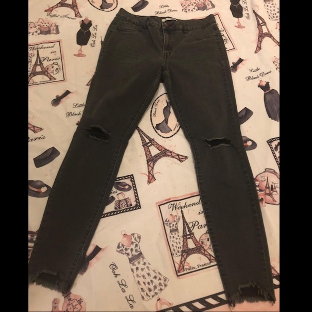 Refuge black jeans